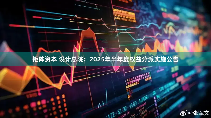 钜阵资本 设计总院：2025年半年度权益分派实施公告